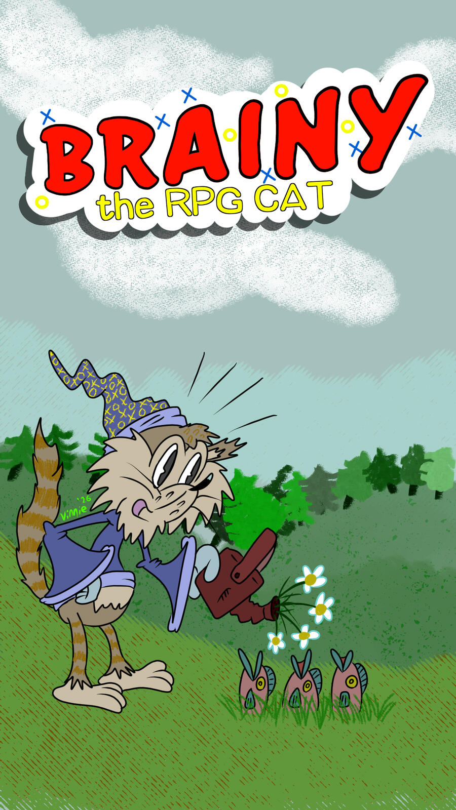 Brainy The RPG Cat